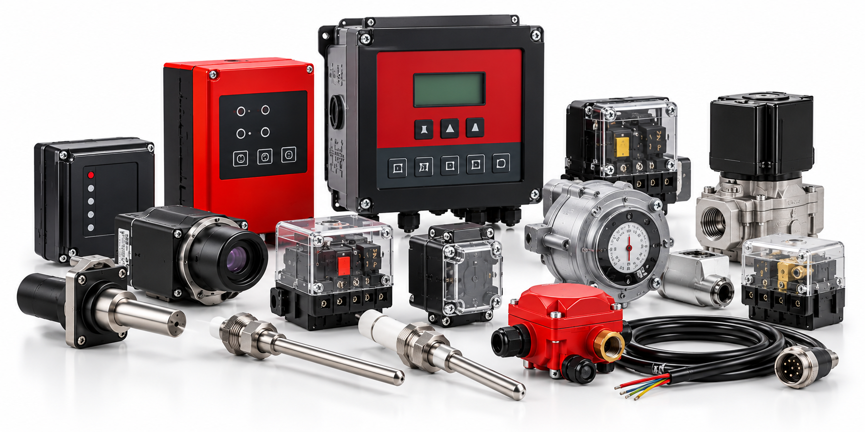 Productos Fireye para control y seguridad de combustión industrial