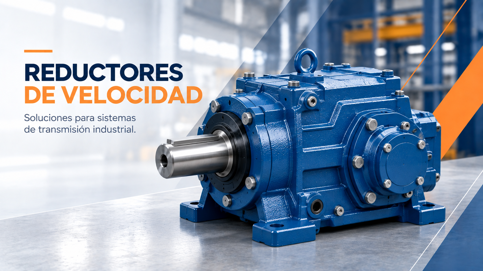 Reductor de velocidad industrial